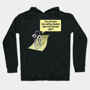 Microsoft Clippy / Jeffrey Epstein Hoodie